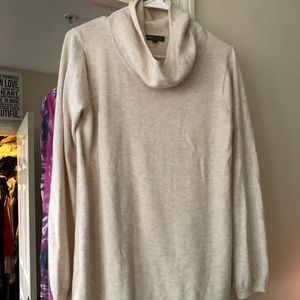 Gap cowl neck cream sweater